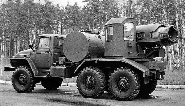 ТМС-65 на базе Урала-375