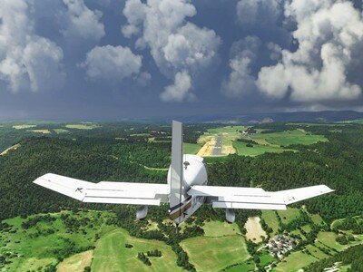    Microsoft вставила оригинальную Flight Simulator в современную Flight Simulator