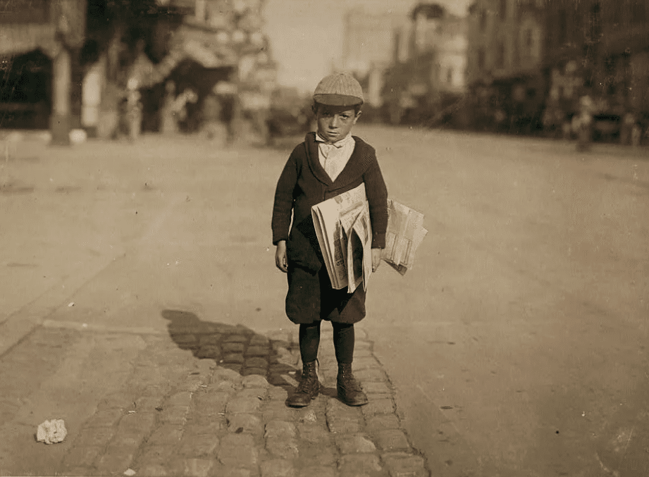 Томас Эдисон в детстве (предположительно). Фото из ЯндексКартинок