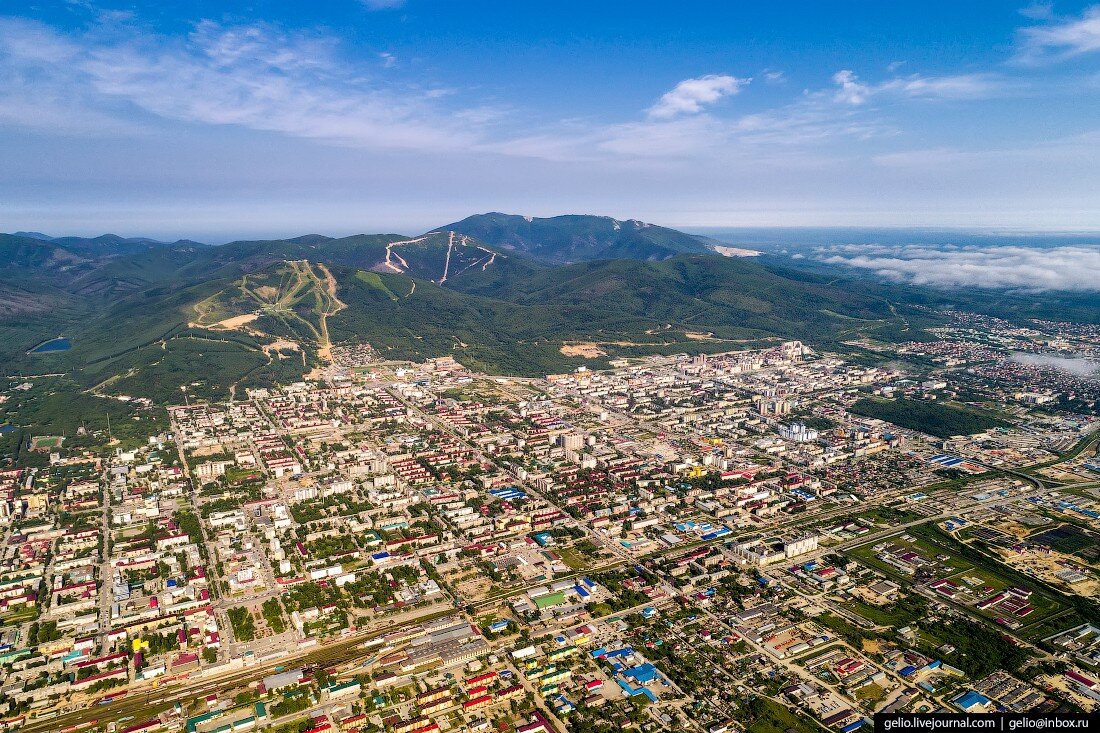 Южно-Сахалинск. Фото gelio.