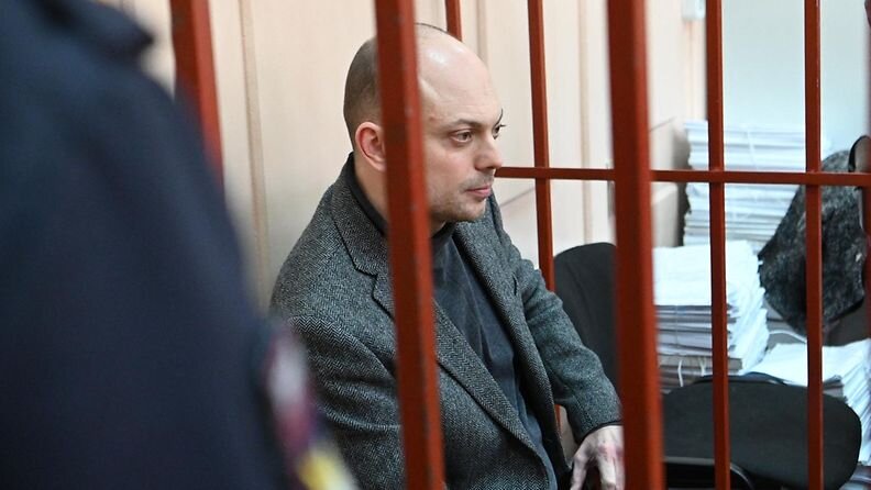 Владимир Кара-Мурза на суде в октябре 2022. Фото: Stella Pictures