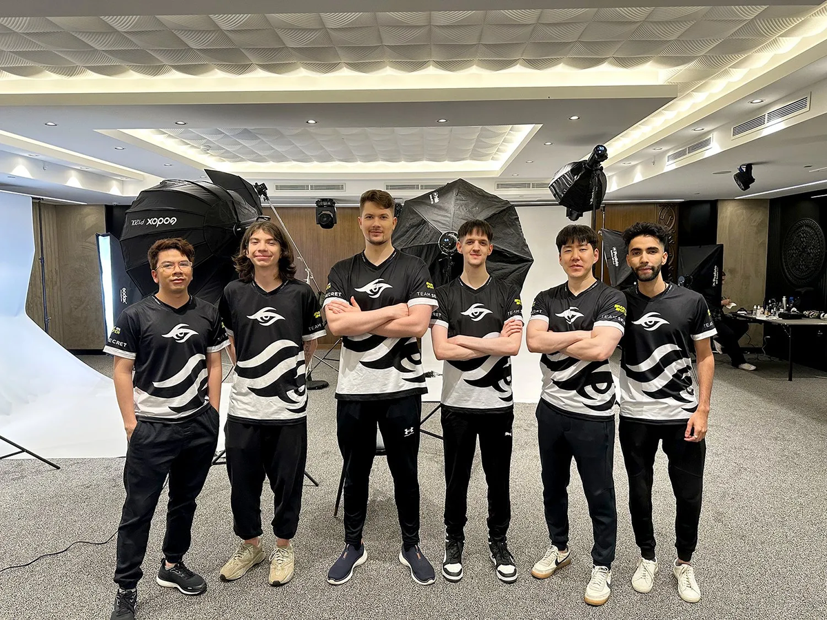 Состав Team Secret на BetBoom Dacha