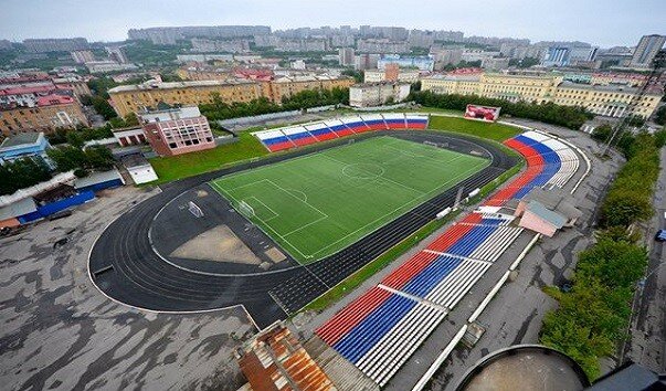 Панорама Центрального стадиона профсоюзов.