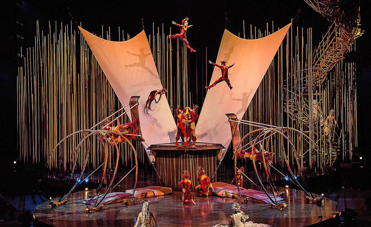 Костюмы для Cirque du Soleil