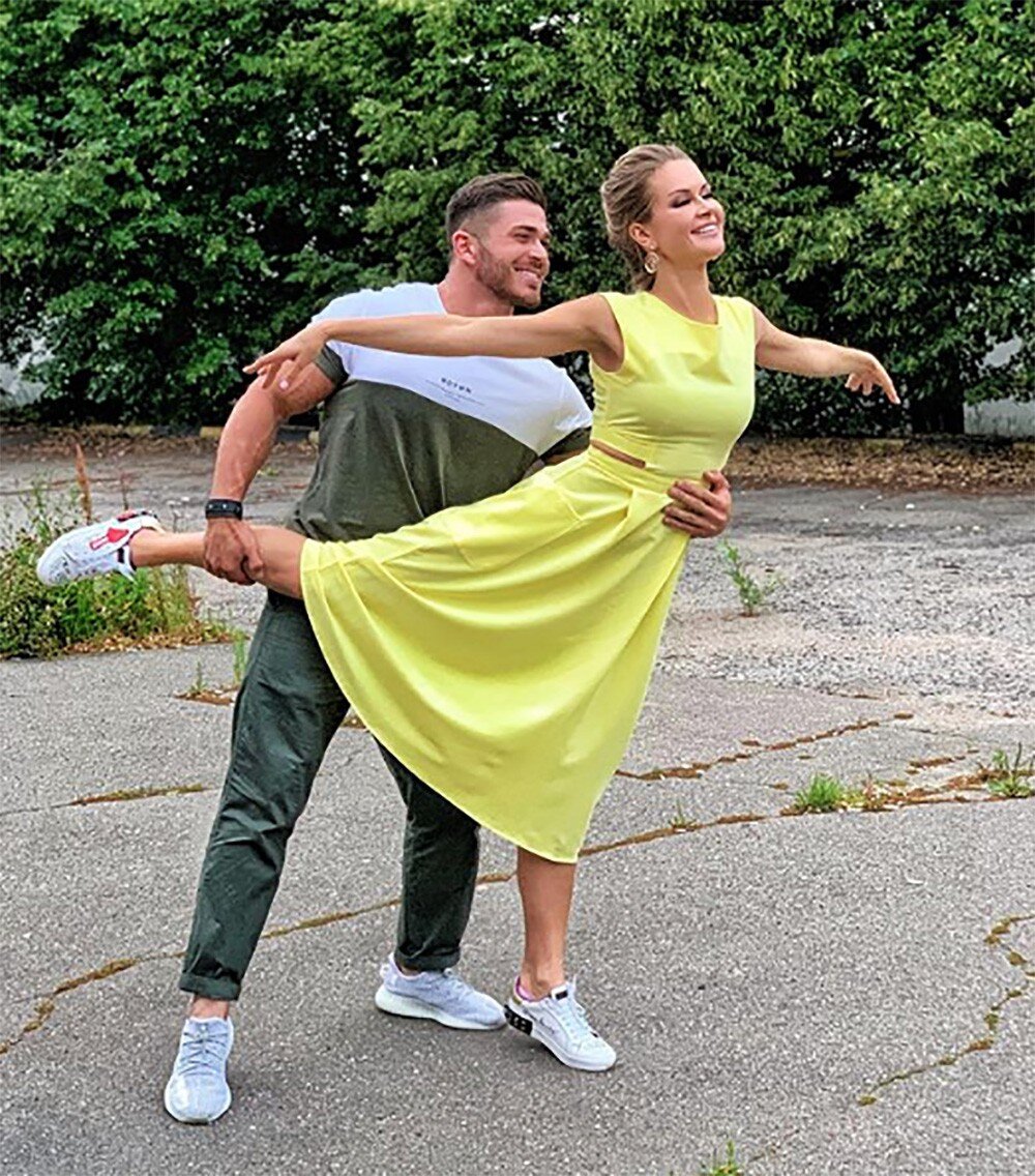 Марина Африкантова и Роман Капаклы / Фото: Instagram.com/roman.kapa