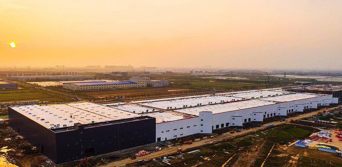 Tesla Gigafactory 3 в Шанхае