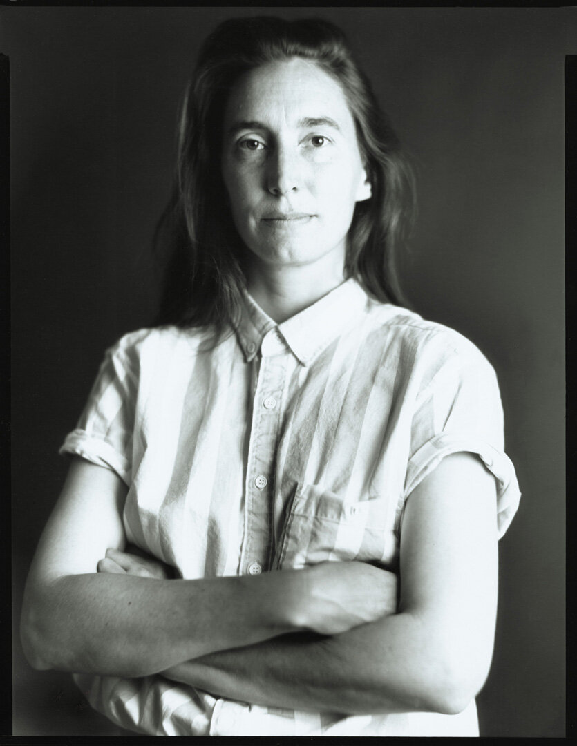 Portrait of Jenny Holzer, Timothy Greenfield-Sanders, 1986. 