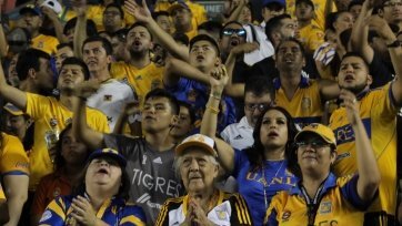 В матче «Реал Солт-Лейк» - «Тигрес» во время атаки гостей на поле выбежал кот. 
