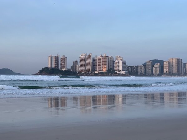Пляжные истории из Бразилии - сбежала от детей встречать рассвет