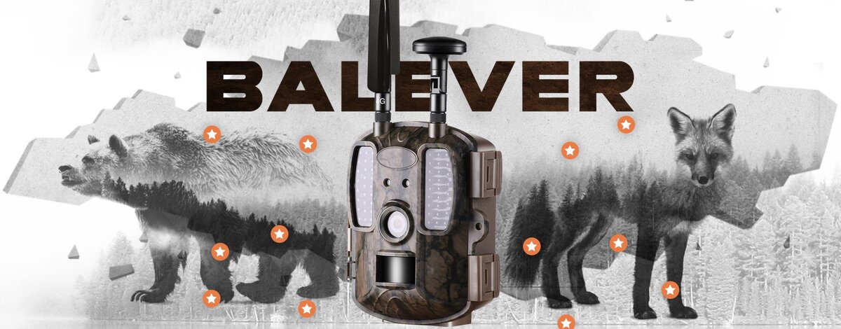 Компания Balever - надёжный поставщик фотоловушек и охотничьих камер в России. самый крупный магазин в Москве. Есть большой магазин фотоловушек в ТЦ "Горбушкин Двор" и собственный интернет магазин.