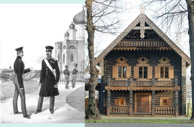 Александровка. Русские солдаты в прусской армии