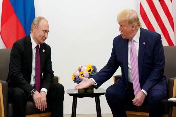 В. Путин и Д. Трамп
