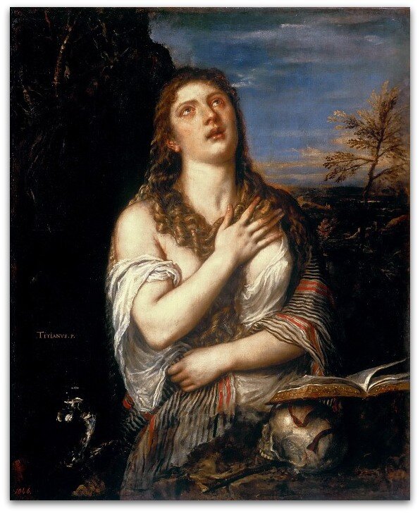 Кающаяся Мария Магдалина.1560г.