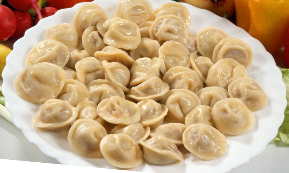 Нежные пельмешки с куриным фаршем и упругим тестом!
