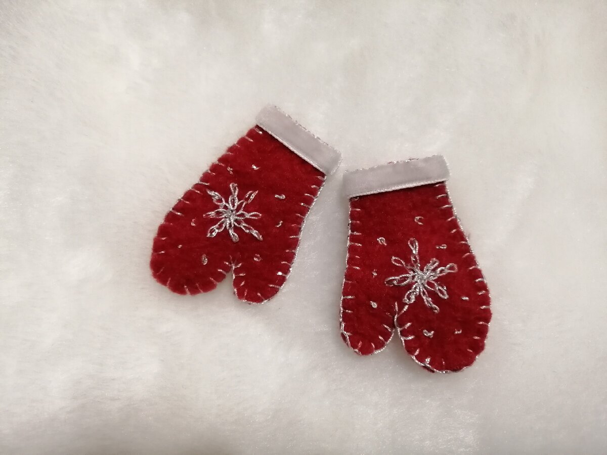 Рукавичка Деда Мороза: из ткани, фетра, бумаги. Варежка Деда Мороза своими руками на конкурс