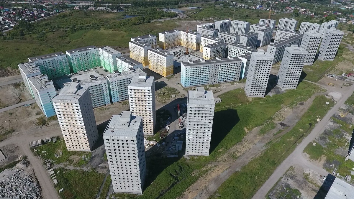 Жилмассив "Просторный" в Новосибирске. Василий Жабин / vk.com/prostornii