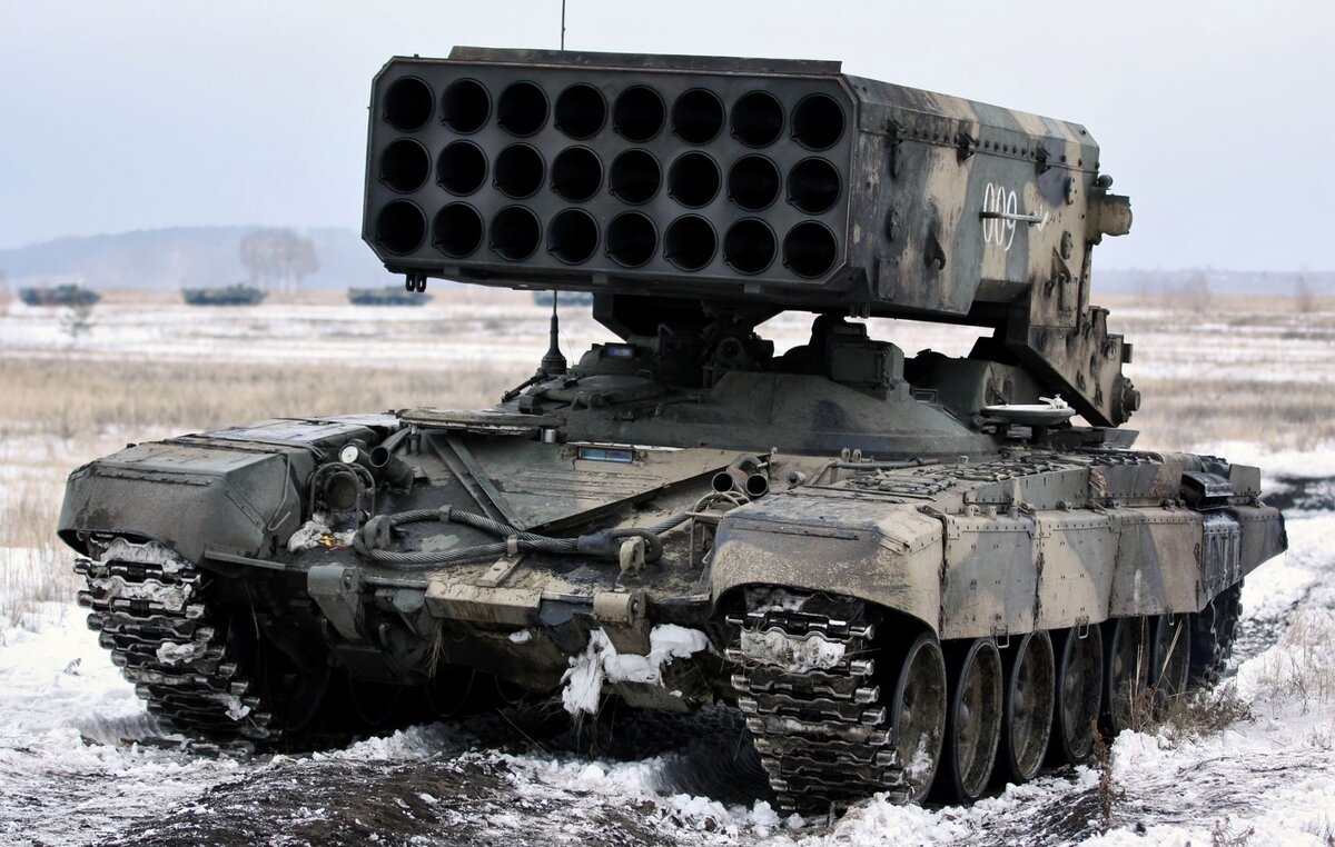 ТОС-1А "Солнцепек" на учениях, regnum.ru