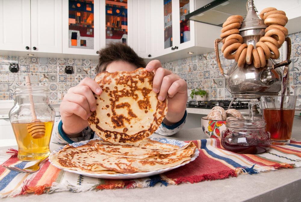 Селфи с блинами