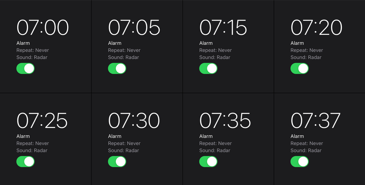 А встану я в 9:00
