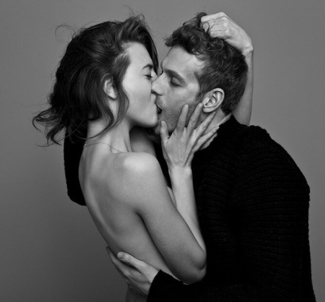 Фото поцелуев мужчины и женщины красивые