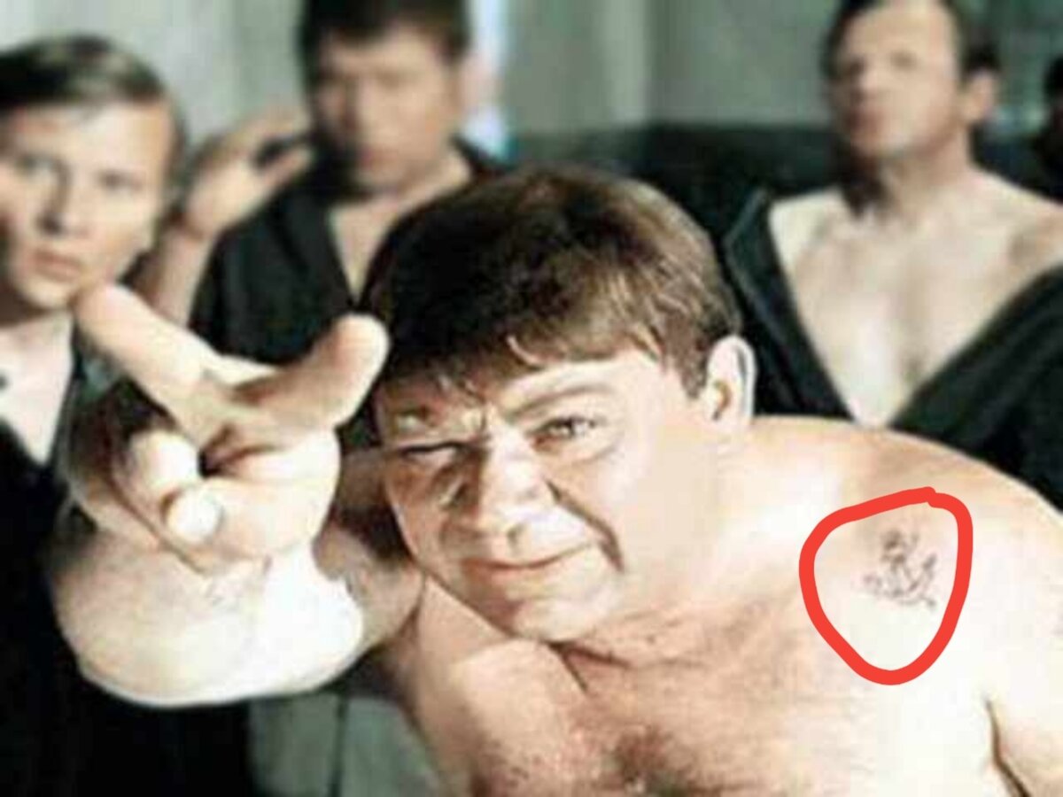 Татуировка якоря