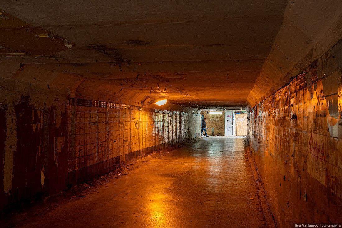 Типичный подземный переход