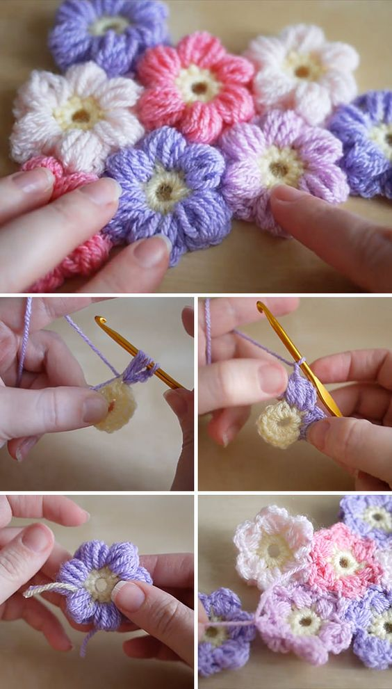 Crochet flowers YouTube Связанные крючком цветы видео