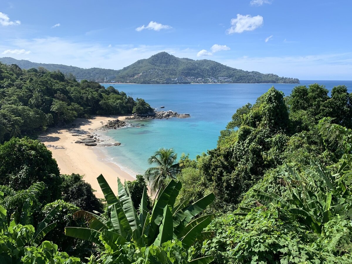 Архив автора. Вид с обзорной площадки Haad Laem Sing
