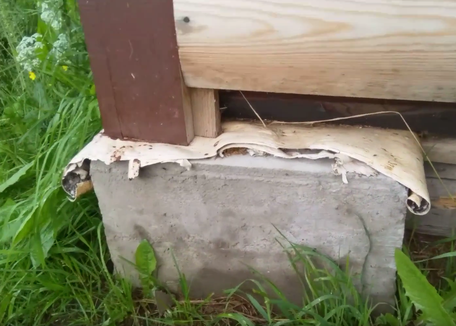 Блок фундамента