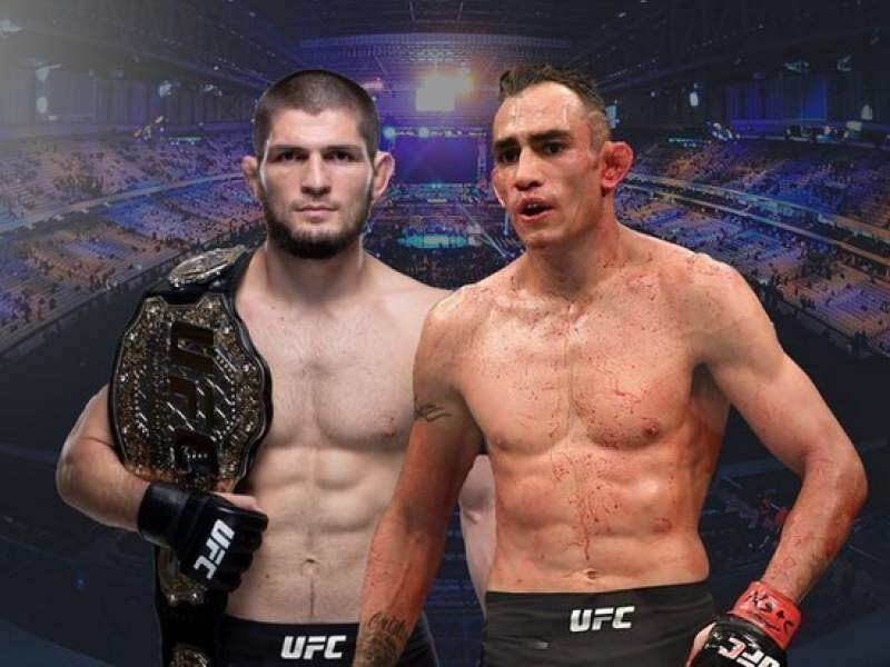 Хабиб фергюсон бой. Хабиб гэтжи. Тони фергюсон и хабиб. Тони фергюсон арт. Khabib nurmagomedov ufc.