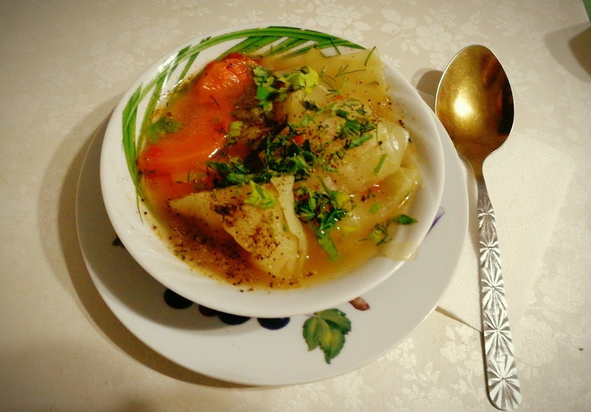 Мой жиросжигающий супчик.