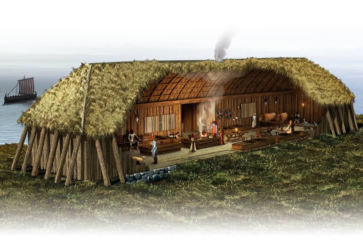Деревянный дом «Викинг» удобной планировки для небольшой семьи по умеренной цене
