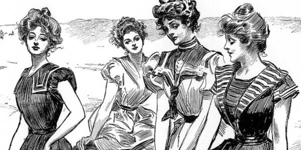 Ранние работы в стиле пин-ан. Начало 20-го века .