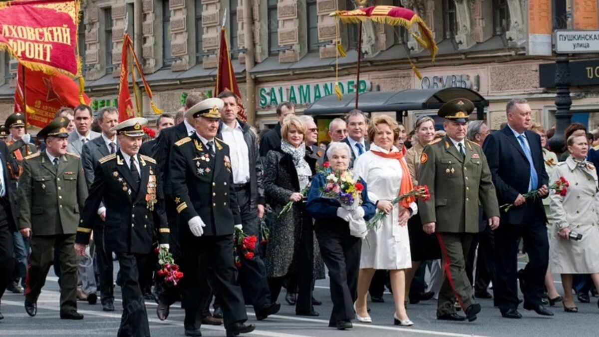 План парада 9 мая в санкт петербурге