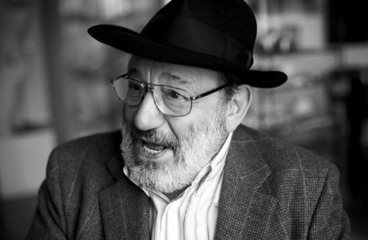 Фото Умберто Эко