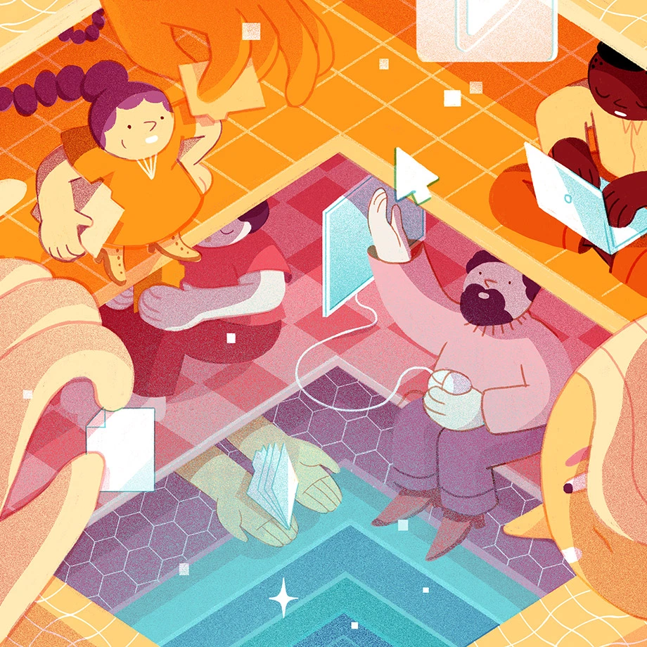 Иллюстрация Slack