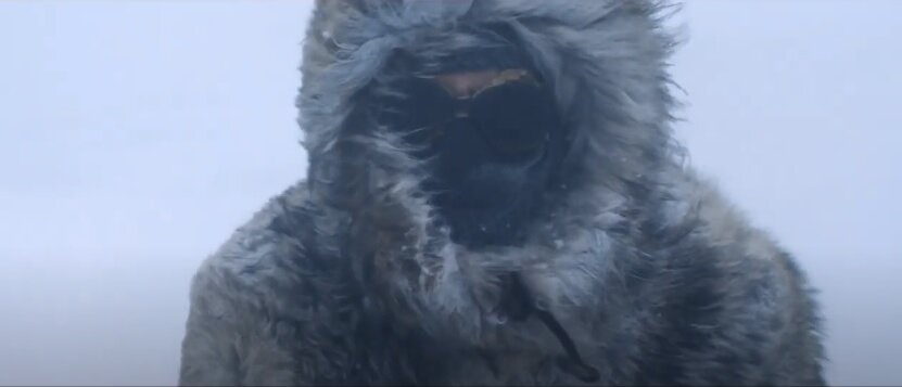 кадр из фильма "Амундсен"