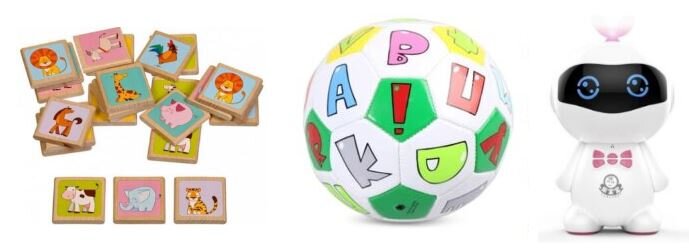 Игрушки помогают учить английский язык