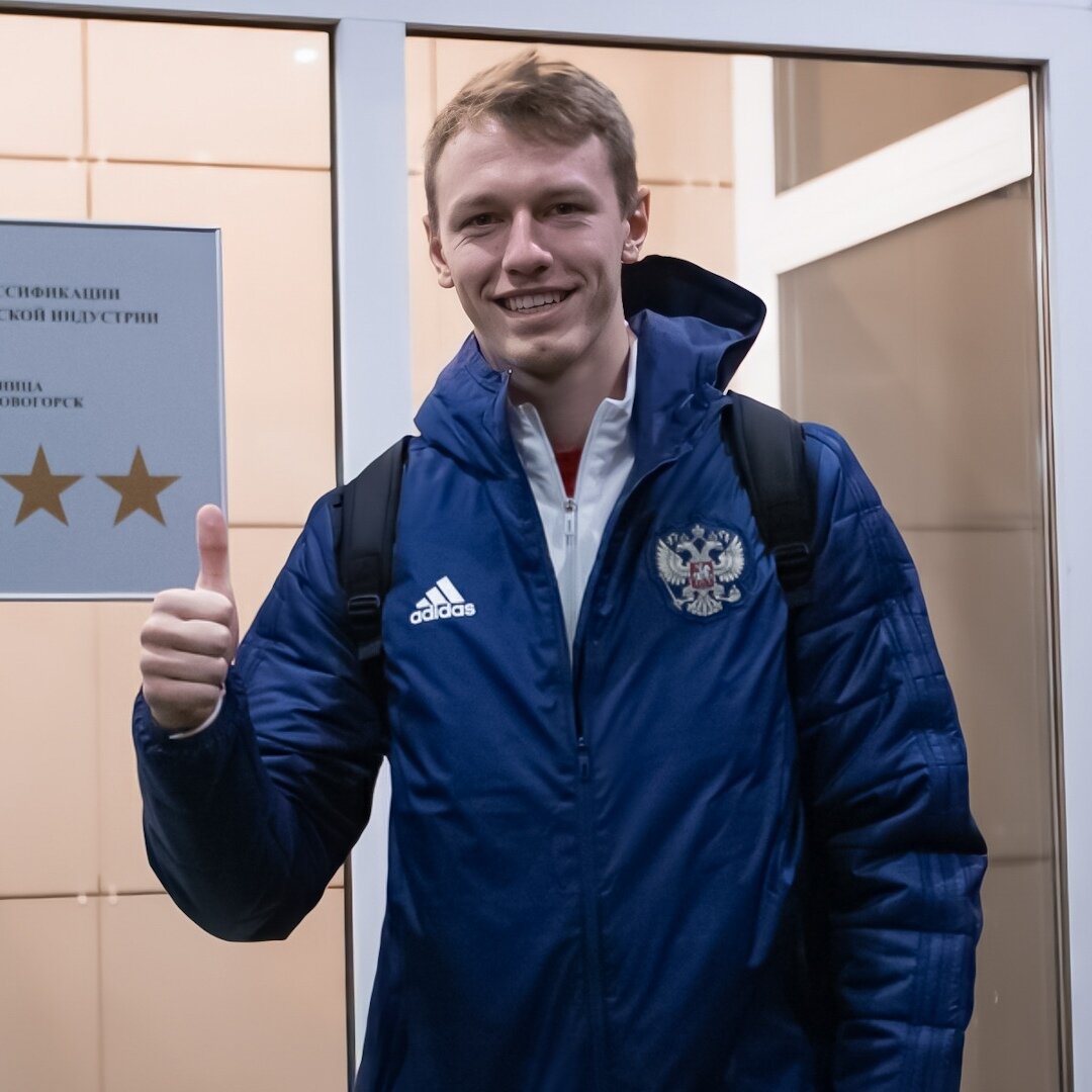 Вратарь Матвей Сафонов вызван в сборную России. Фото - РФС.