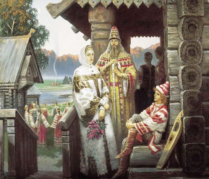 "Славянские видения". Худ. Б. Ольшанский.