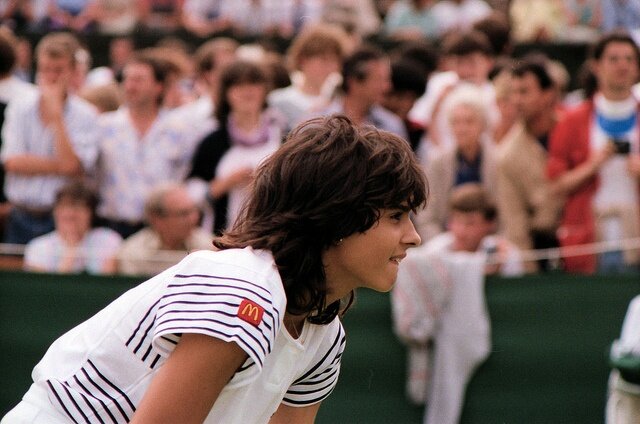 Габриэла Сабатини 1990 год Уимблдон. Источник фото яндекс картинки