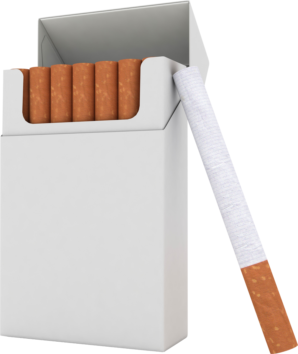 Сигареты. Пачка сигарет. Сигарета на белом фоне. Табачные изделия сигареты