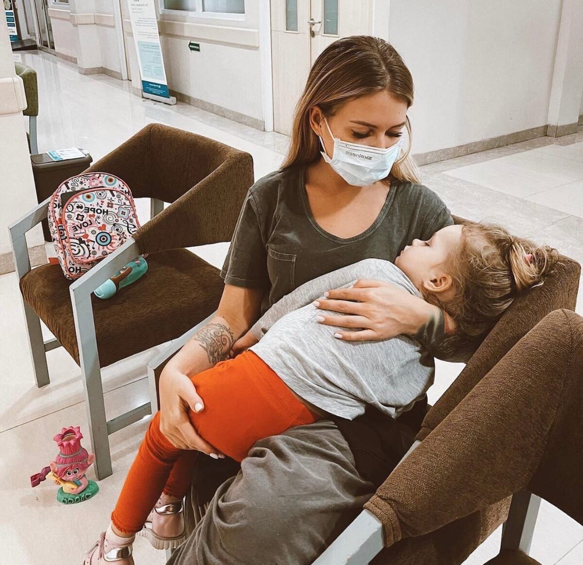 в очереди на ПЦР-тест