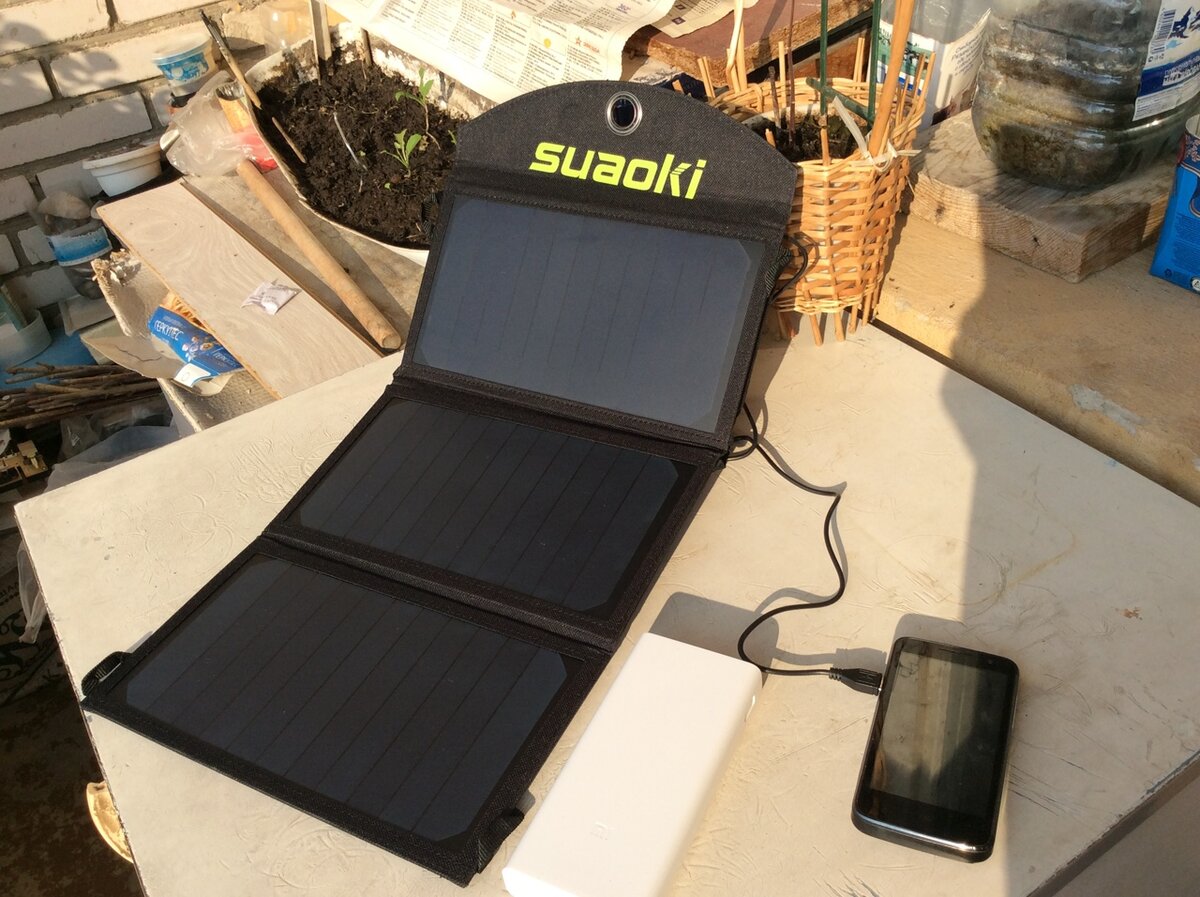 Тестирую Suaoki, ток зарядки - на следующей картинке )) =>