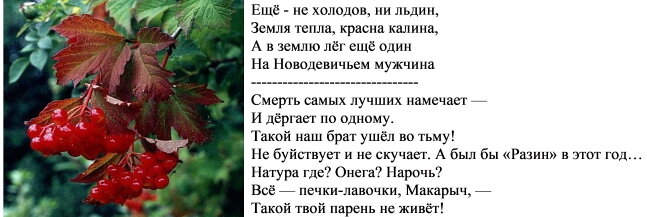 Один Советский Поэт - Гражданин написал о другом Советском Человеке.