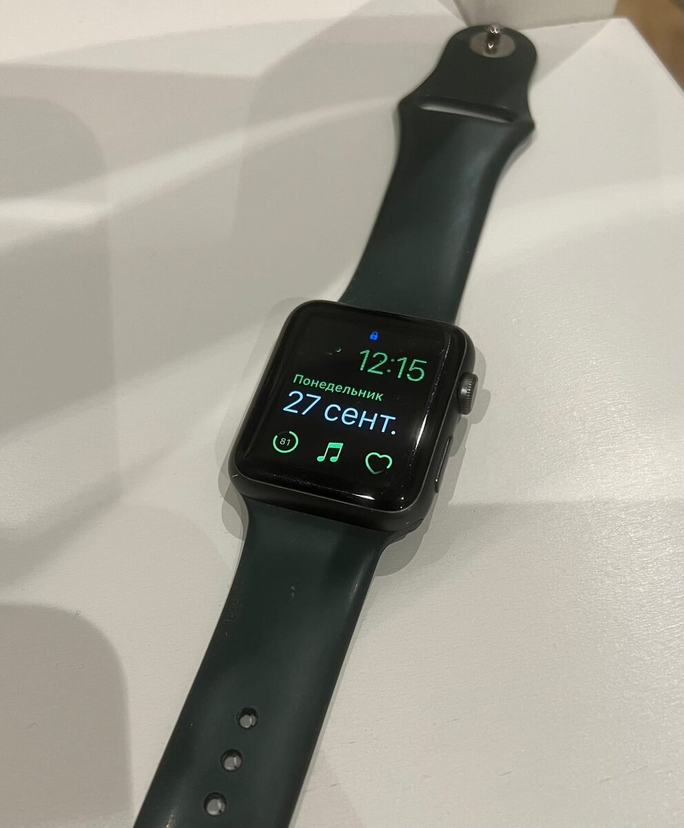Apple Watch series 1. Проблема с экраном.