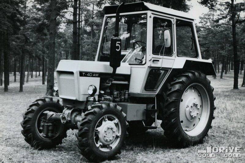 Макетный полноприводный Т-40АМ