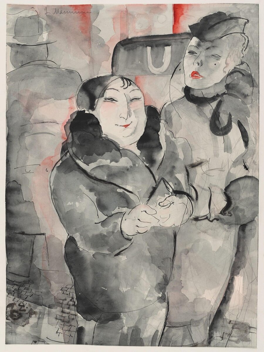  ����� ������ (Jeanne Mammen), 1890-1976, ������������� �������� ���������. ��������� ���� � ��������� ������ ���������� ������, ������� ��������������.-9