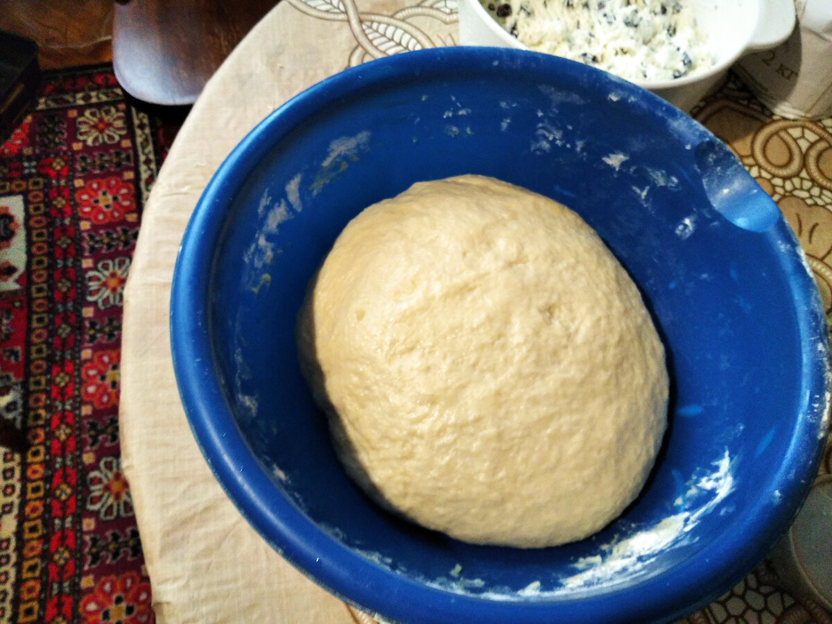 Тесто для пирожков с яблоками. Фото автора oldp0var.