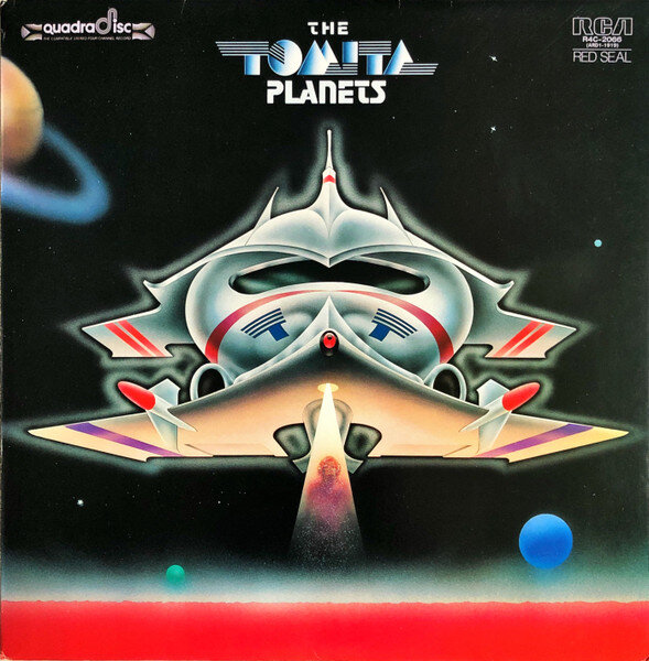 Tomita "The Tomita Planets" LP CD-4 (1976) - Quadradisc
